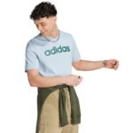 adidas Essentials Single Jersey Linear Embroidered Logo Tee M IJ8651 - Image 5