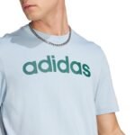 adidas Essentials Single Jersey Linear Embroidered Logo Tee M IJ8651 - Image 6