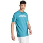 adidas Essentials Single Jersey Linear Embroidered Logo Tee M IJ8655 - Image 5