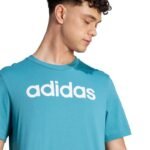 adidas Essentials Single Jersey Linear Embroidered Logo Tee M IJ8655 - Image 6