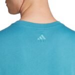 adidas Essentials Single Jersey Linear Embroidered Logo Tee M IJ8655 - Image 7