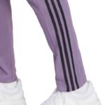 adidas Essentials Single Jersey Tapered Open Hem 3-Stripes M Pants IJ8699 - Image 4