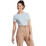 adidas Essentials Slim 3-Stripes Tee W IM2788 - Image 3