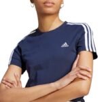 adidas Essentials Slim 3-Stripes Tee W IM2791 - Image 4