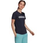 adidas Essentials Slim Logo T-shirt W H07833 - Image 3