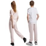 adidas Essentials Small Logo Feel Cozy Fleece Jr JF8746 pants - Image 4