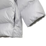 Adidas Synthetic Down Glam Silver Kids Jacket JM8870 - Image 4