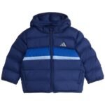 adidas Synthetic Down Navy Blue Kids Jacket JL7392