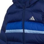 adidas Synthetic Down Navy Blue Kids Jacket JL7392 - Image 3