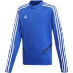 adidas Tiro 19 Training Top blue JR football sweatshirt DT5279