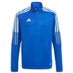 Adidas Tiro 21 Training Top Youth Jr sweatshirt GM7322 - Image 6