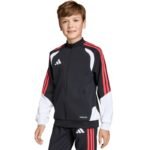adidas Tiro 26 Competition Training Kids Sweatshirt Black, White, and Red KC3791 - Image 4