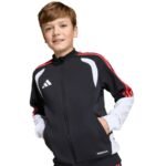 adidas Tiro 26 Competition Training Kids Sweatshirt Black, White, and Red KC3791 - Image 6
