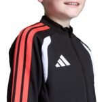 adidas Tiro 26 Competition Training Kids Sweatshirt Black, White, and Red KC3791 - Image 7