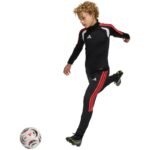 adidas Tiro 26 League kids pants black and red JY9677 - Image 6