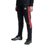 adidas Tiro 26 League Slim kids pants black and red JY7115