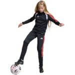 adidas Tiro 26 League Slim kids pants black and red JY7115 - Image 6