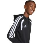 adidas Tiro 26 League Sweat Full Zip Hoodie for Kids Black KF3324 - Image 7