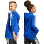 adidas Tiro 26 League Sweat Full Zip Hoodie for Kids Blue KF9102 - Image 3