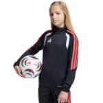 adidas Tiro 26 League Training Top for kids, black, white, and red, JY7159 - Image 5