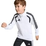 adidas Tiro 26 League Training Top Kids Sweatshirt White KC3696 - Image 4