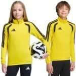 adidas Tiro 26 League Training Top Yellow and Black Kids Sweatshirt JY7158