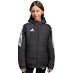 adidas Tiro 26 Winter Kids Jacket Black KA5319 - Image 4