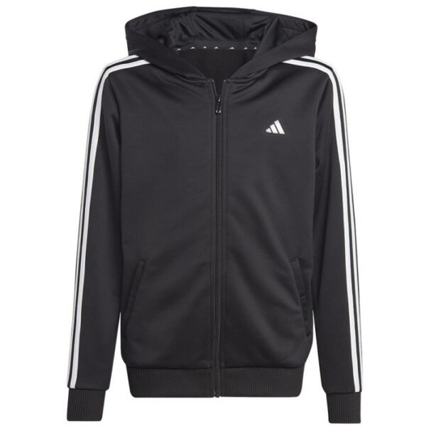 adidas TR-ES 3 Stripes Full-Zip Hoody Jr HY1102 sweatshirt
