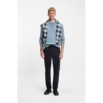 Boss Knitwear Kanovano_S Mens Sweatshirt Light/Pastel Blue (50527583-451)