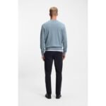 Boss Knitwear Kanovano_S Mens Sweatshirt Light/Pastel Blue (50527583-451) - Image 5