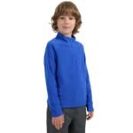 Boys fleece sweatshirt 4F M058 cobalt 4FJWAW25UFLEM058 36S - Image 4