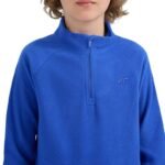 Boys fleece sweatshirt 4F M058 cobalt 4FJWAW25UFLEM058 36S - Image 5