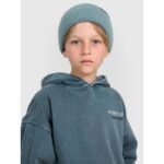 Boys sweatshirt with hood, open, 4F 4FJRAW25TSWSM2344-46S - Image 3