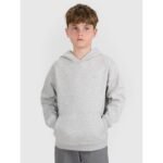 Boys sweatshirt with hood, open, 4F 4FJWMM00TSWSM1860-25M
