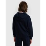 Boys sweatshirt with hood, open, 4F 4FJWMM00TSWSM1860-31S - Image 2