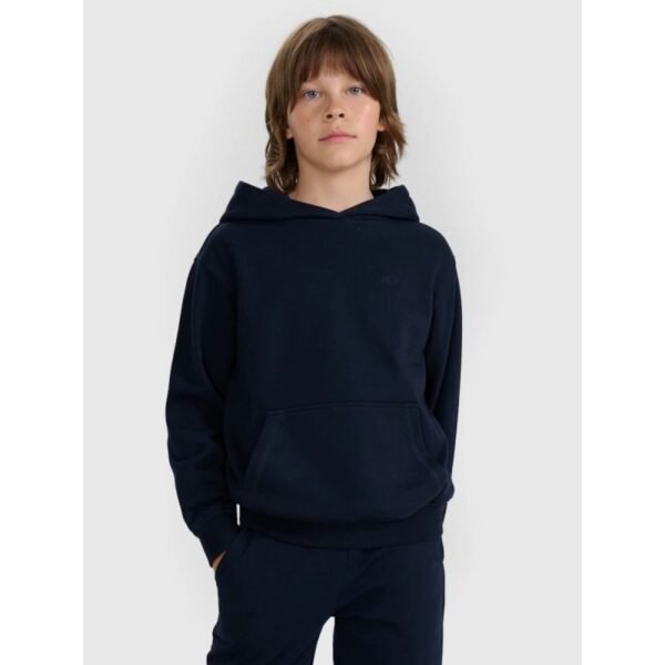 Boys sweatshirt with hood, open, 4F 4FJWMM00TSWSM1860-31S