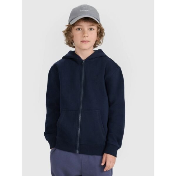 Boys zip-up hooded sweatshirt 4F 4FJRMM00TSWSM2481-31S