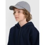 Boys zip-up hooded sweatshirt 4F 4FJRMM00TSWSM2481-31S - Image 4