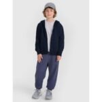 Boys zip-up hooded sweatshirt 4F 4FJRMM00TSWSM2481-31S - Image 5