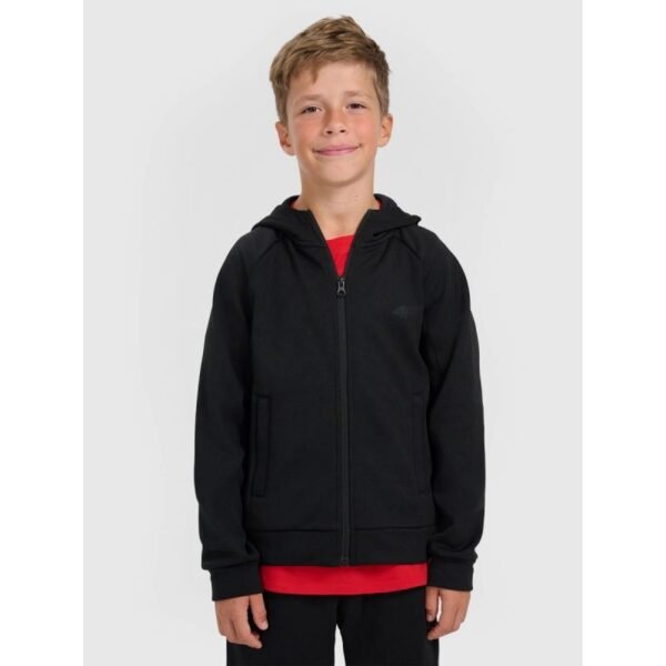 Boys zip-up hoodie sweatshirt 4F 4FJRAW25TSWSM2415-20S