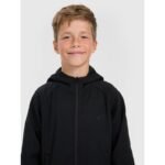 Boys zip-up hoodie sweatshirt 4F 4FJRAW25TSWSM2415-20S - Image 4
