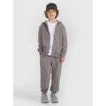 Boys zip-up hoodie sweatshirt 4F 4FJRAW25TSWSM2488-22S - Image 3