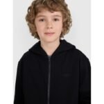 Boys zip-up sweatshirt with hood 4F 4FJRMM00TSWSM2481-20S - Image 2
