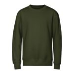 Childrens Crew sweatshirt (military) - Image 2
