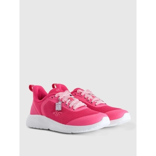 Childrens sports shoes with a breathable upper 4F 4FJRSS25FSPOF192-55S