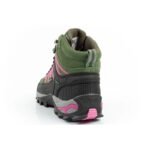 CMP Rigel womens trekking shoes leather durable waterproof ankle boots green - Image 5