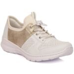 Comfortable Rieker W L3254-80 white shoes - Image 2