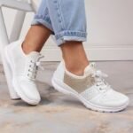 Comfortable Rieker W L3254-80 white shoes - Image 4