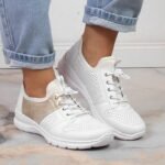 Comfortable Rieker W L3254-80 white shoes - Image 6