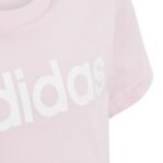 Essentials Linear Logo Cotton Slim Fit Tee Jr IC3152 - Image 3